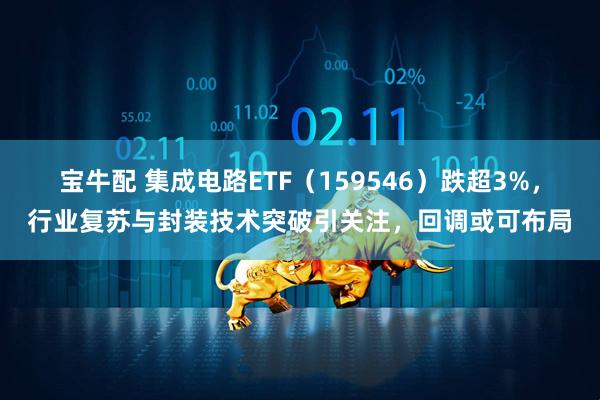 宝牛配 集成电路ETF（159546）跌超3%，行业复苏与封装技术突破引关注，回调或可布局